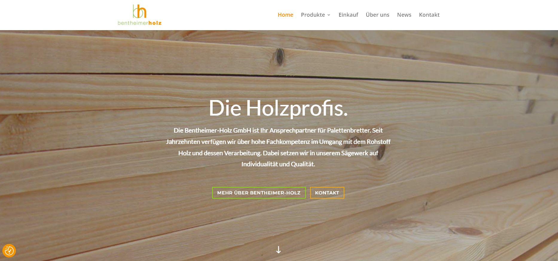Neue Website für Bentheimer Holz